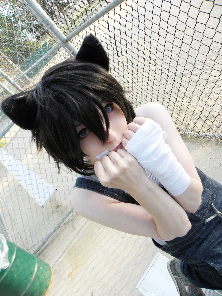 Wolf Neko Girl Cosplay