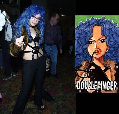 Miss Doublefinger from One Piece worn by Ender Kou