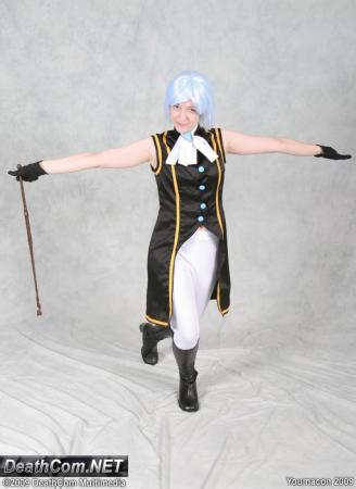 Franziska von Karma from Ace Attorney Investigations: Miles Edgeworth worn by Countess Lenore