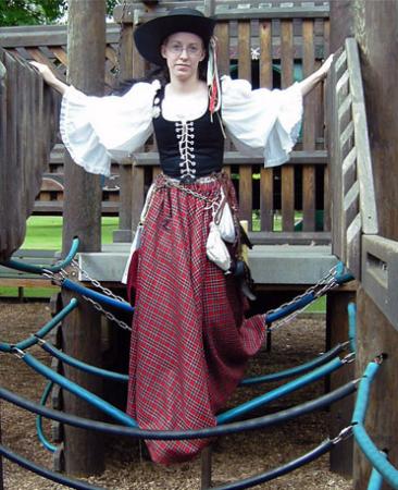 Scottish Wench from Original:  Historical / Renaissance worn by Countess Lenore