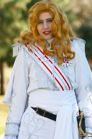 Oscar Francoise de Jarjayes from Rose of Versailles worn by Merry Shannon