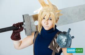 Cloud Strife from Final Fantasy VII worn by Lystrade