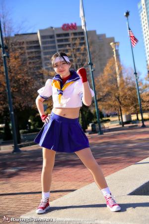 Sakura Kasugano from Street Fighter Alpha worn by Evali
