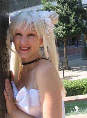 Queen Serenity from Sailor Moon worn by Auria