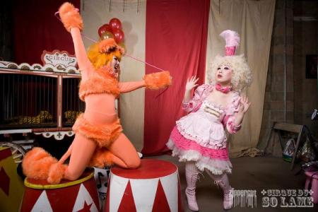 Pink Lion Tamer Clown from Original Design 