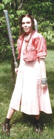Aeris / Aerith Gainsborough from Final Fantasy VII worn by SpaceCowgirl