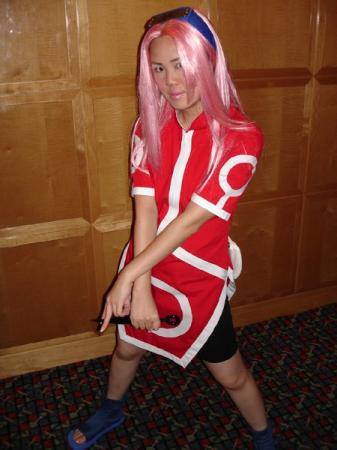 Sakura Haruno from Naruto worn by Mandy Mitchell