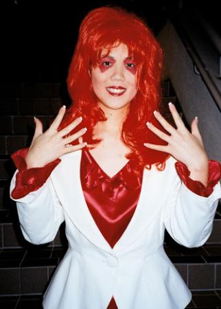Kimber from Jem and the Holograms worn by Mandy Mitchell