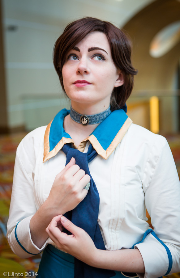 Bioshock Infinite Elizabeth Brown Cosplay Boots