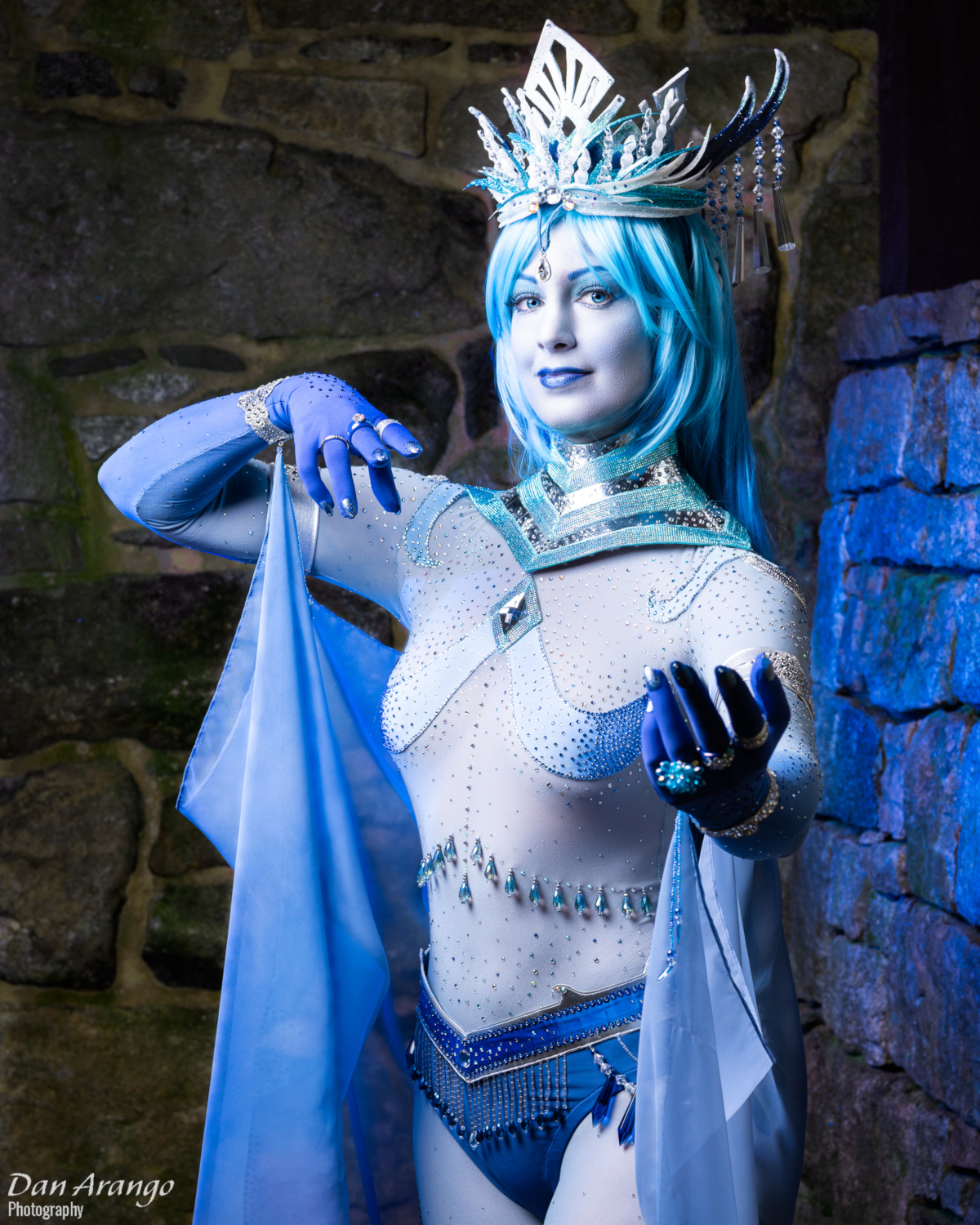 shiva final fantasy cosplay