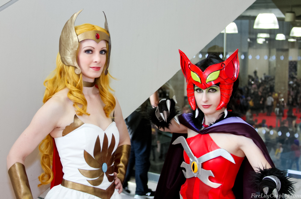 Photo of Fire Lily cosplaying She-Ra (She-Ra Princess of Power) .
