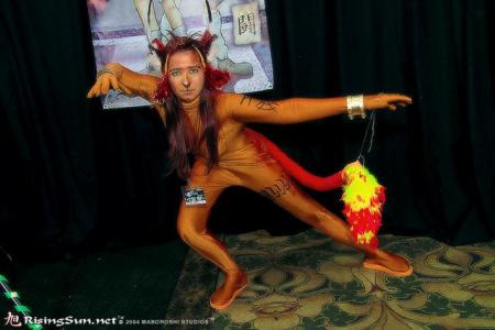 Red XIII from Final Fantasy VII worn by Silent Angel