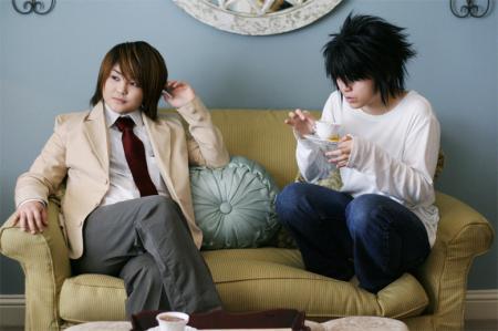 L / Ryuuzaki from Death Note worn by TK the Tiger