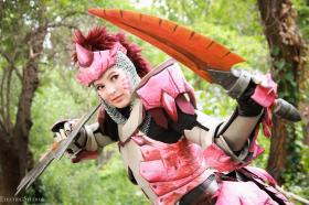 Pink Rathian from Monster Hunter