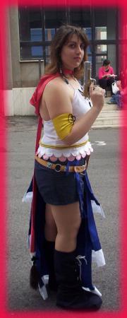 Yuna from Final Fantasy X-2 worn by Miku