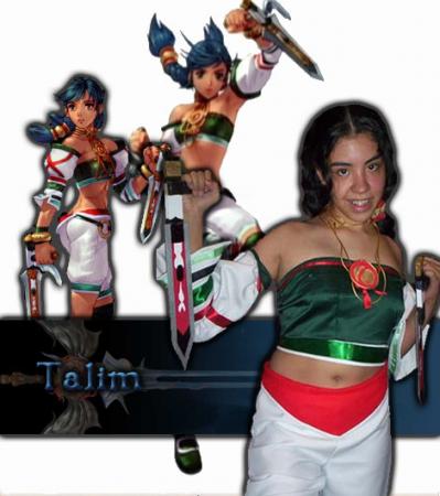 Talim from Soul Calibur 2 worn by Ocean Soul