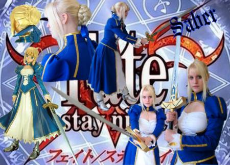 Saber from Fate/Stay Night worn by SeibaTooth