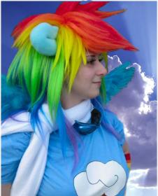Rainbow Dash from My Little Pony Friendship is Magic worn by Pocky Princess Darcy