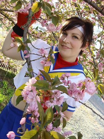 Sakura Kasugano from Street Fighter IV worn by Rogue