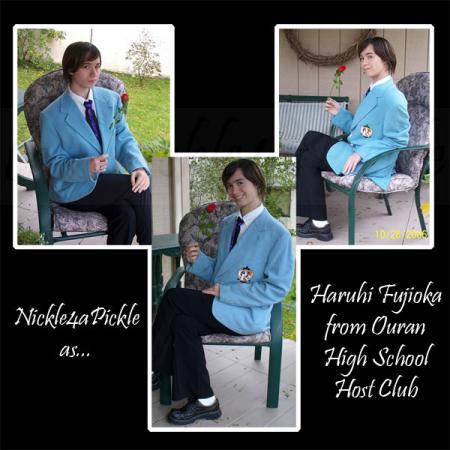 Haruhi Fujioka from Ouran High School Host Club