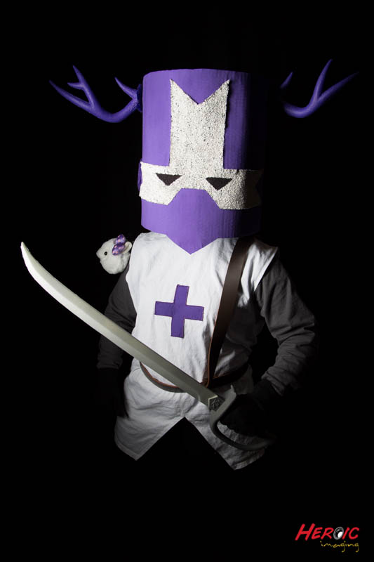 purple knight castle crashers
