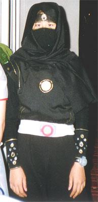 Black Ranger from Mighty Morphin' Power Rangers worn by AznAphrodite