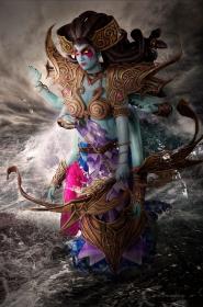 Lady Vashj from World of Warcraft worn by Kaolinite
