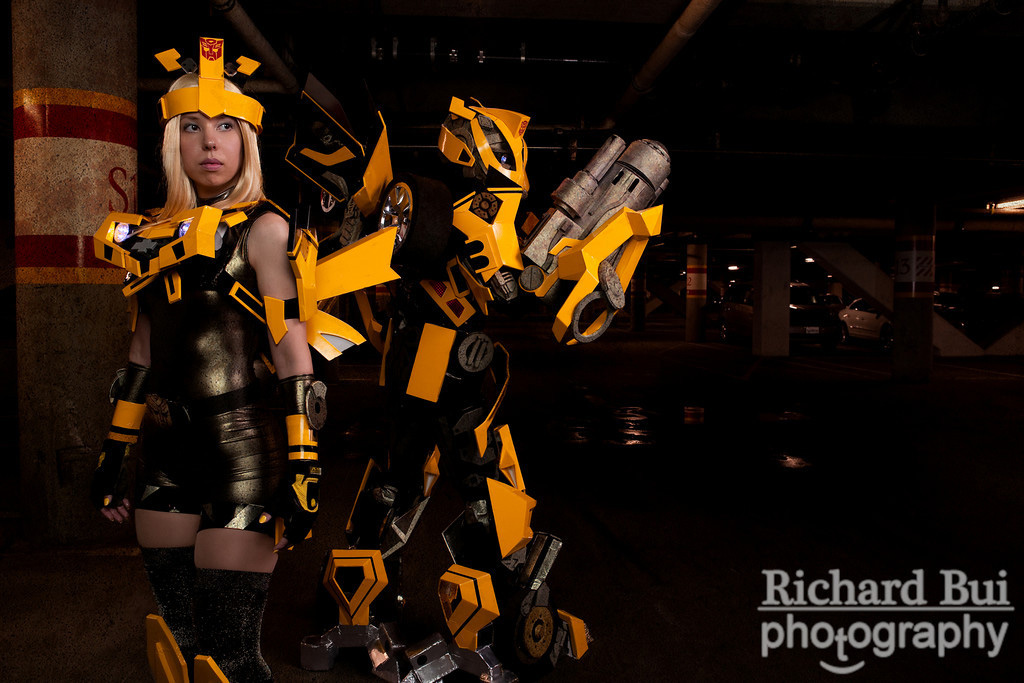 transformers bumblebee girl