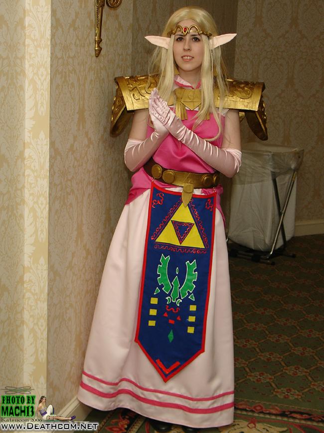 Legend of Zelda Ocarina of Time Cosplay Princess Zelda Cosplay
