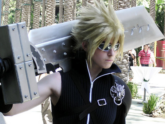 cloud strife advent children outfit