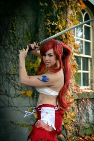 Erza Scarlet from Fairy Tail worn by bossbot