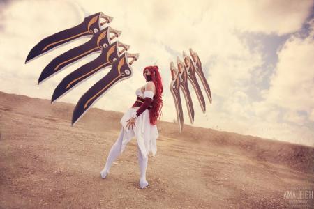 Erza Scarlet from Fairy Tail worn by bossbot