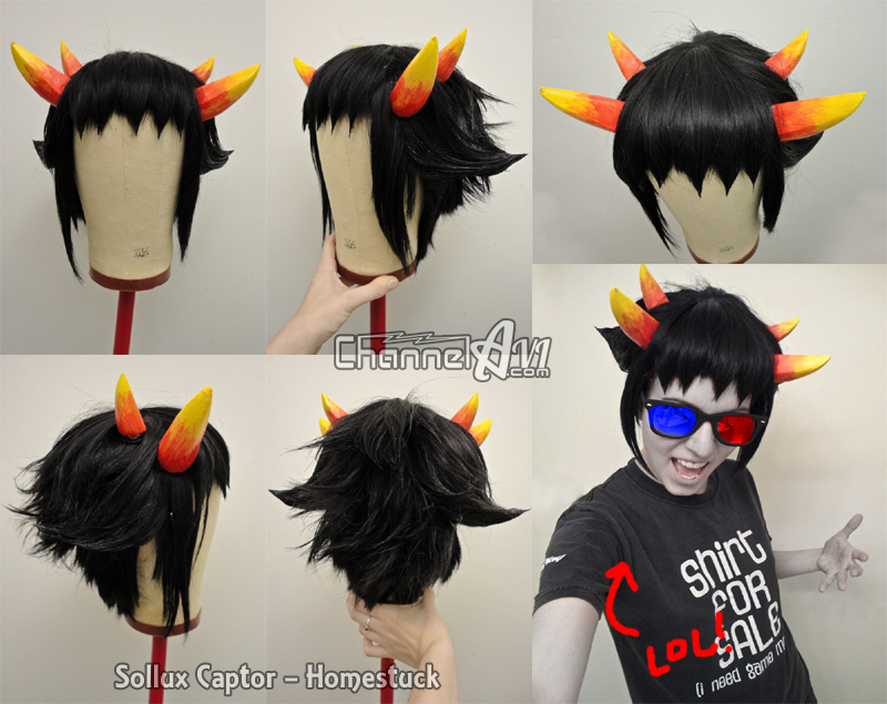 Sollux Captor (MS Paint Adventures / Homestuck) cosplayed by Avianna.