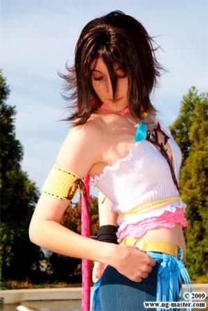 Yuna from Final Fantasy X-2 worn by Technopoptart