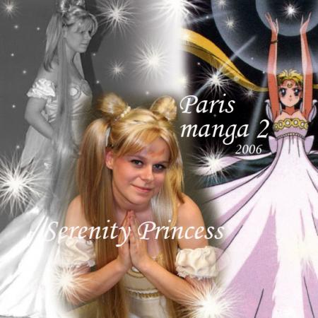 Princess Serenity from Sailor Moon worn by Ashe