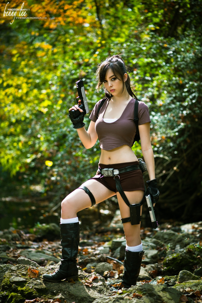 Tomb Raider Game Lara Croft Cosplay Costume