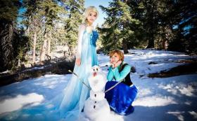 Elsa from Frozen worn by susan