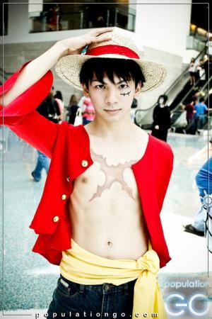 Monkey D. Luffy from One Piece worn by Hiko