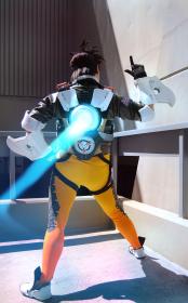 Tracer from Overwatch worn by Adnarimification