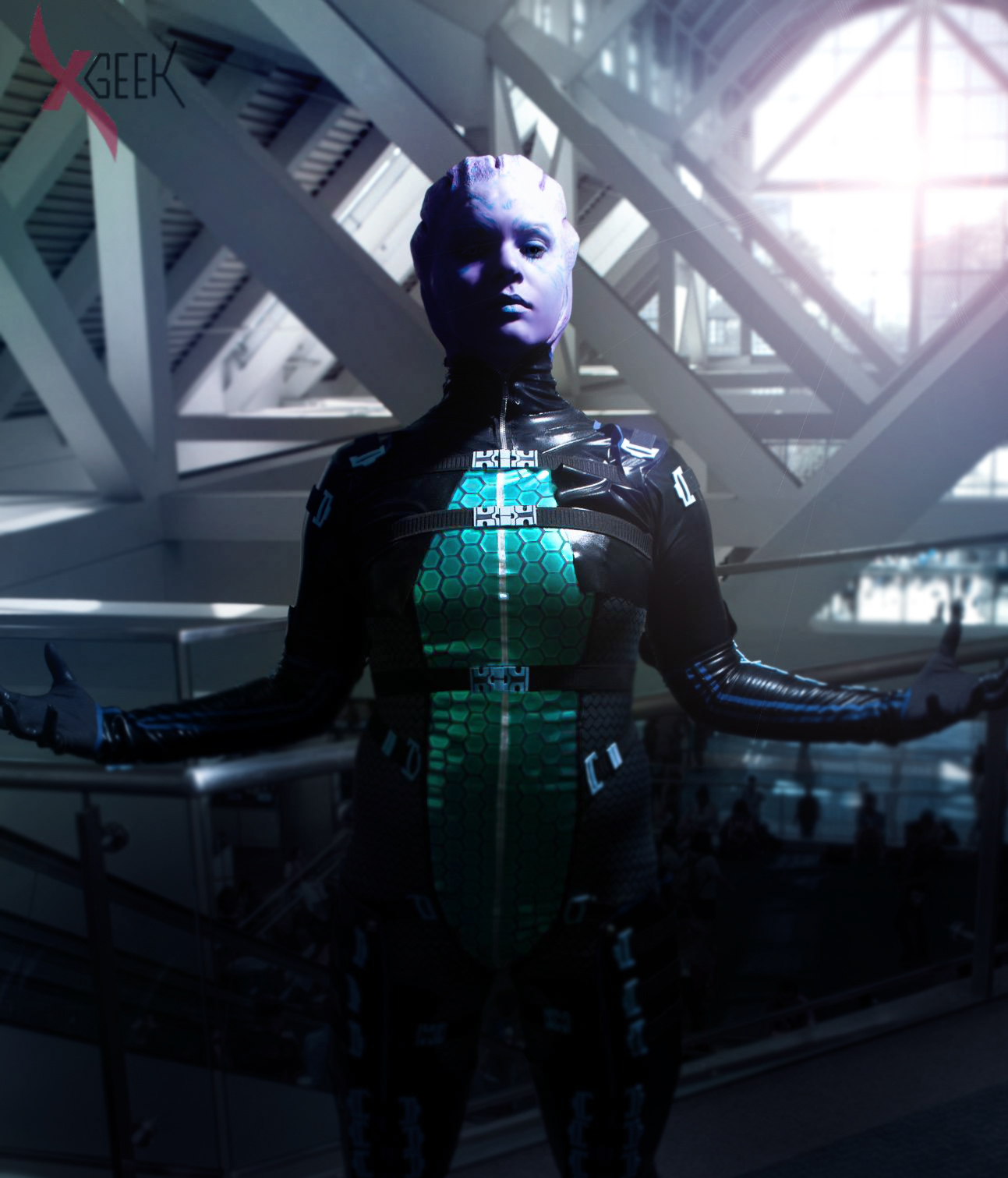 Asari Huntress Mass Effect 3 By Adnarimification 