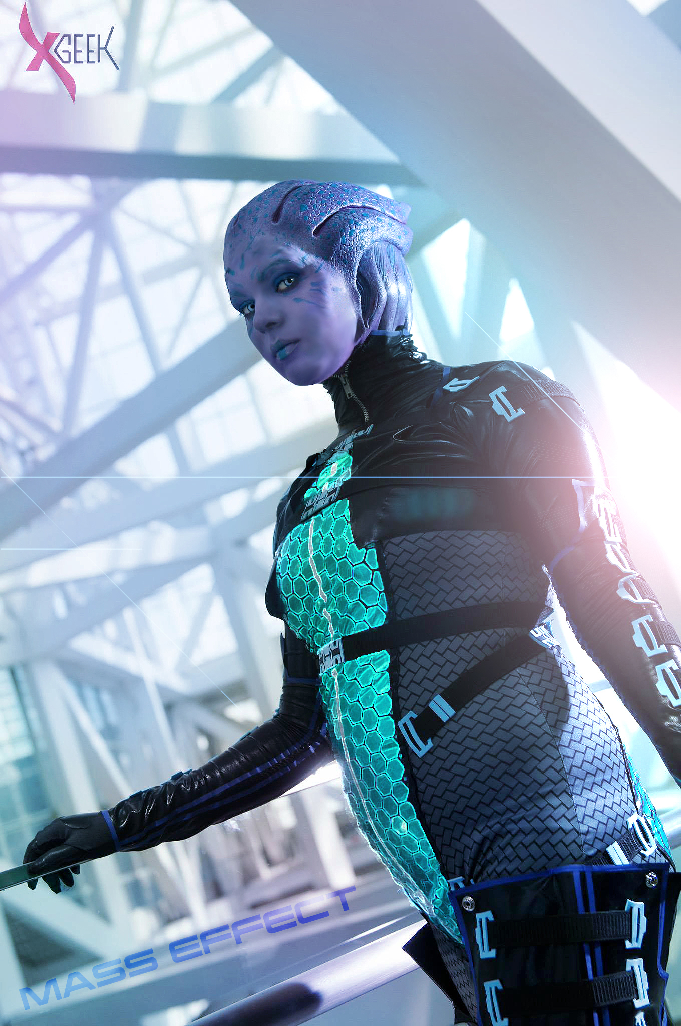 Asari Huntress Mass Effect 3 By Adnarimification 