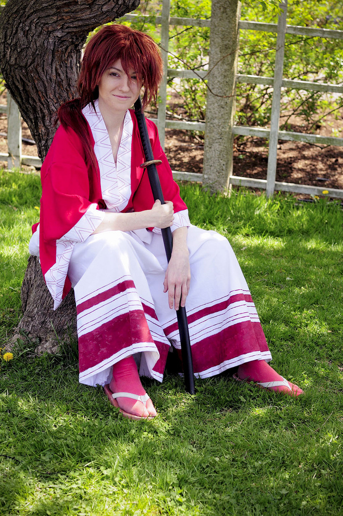 Himura Kenshin Cosplay Costume Anime Rurouni Kenshin Cosplay