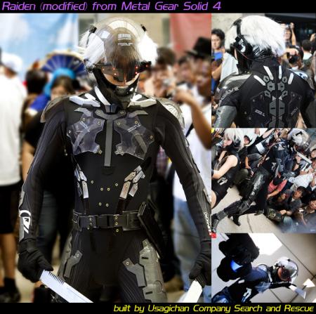 Raiden from Metal Gear Solid 4: Guns of the Patriots (Worn by Lionboogy)