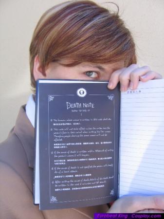 Light Yagami / Raito from Death Note worn by Ellome