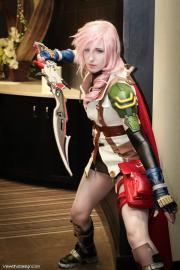 Lightning from Final Fantasy XIII worn by Infini