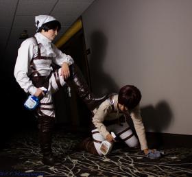 Levi from Attack on Titan worn by Hokaido Planet