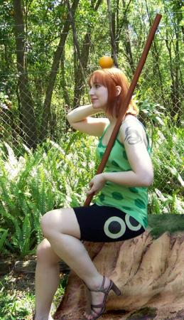 Nami from One Piece worn by fin fish
