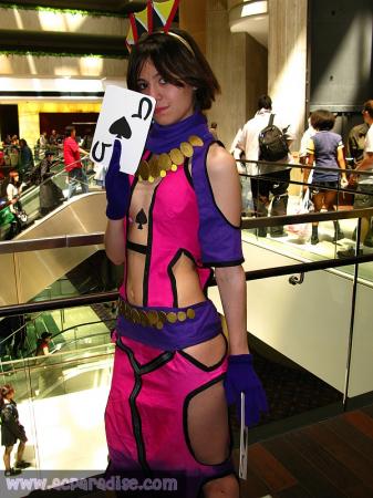 Yuna from Final Fantasy X-2 worn by Nightmare Machine