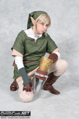 Link from Legend of Zelda worn by Patches