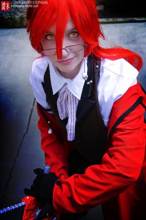 Grell Sutcliff from Black Butler worn by LoveJoker